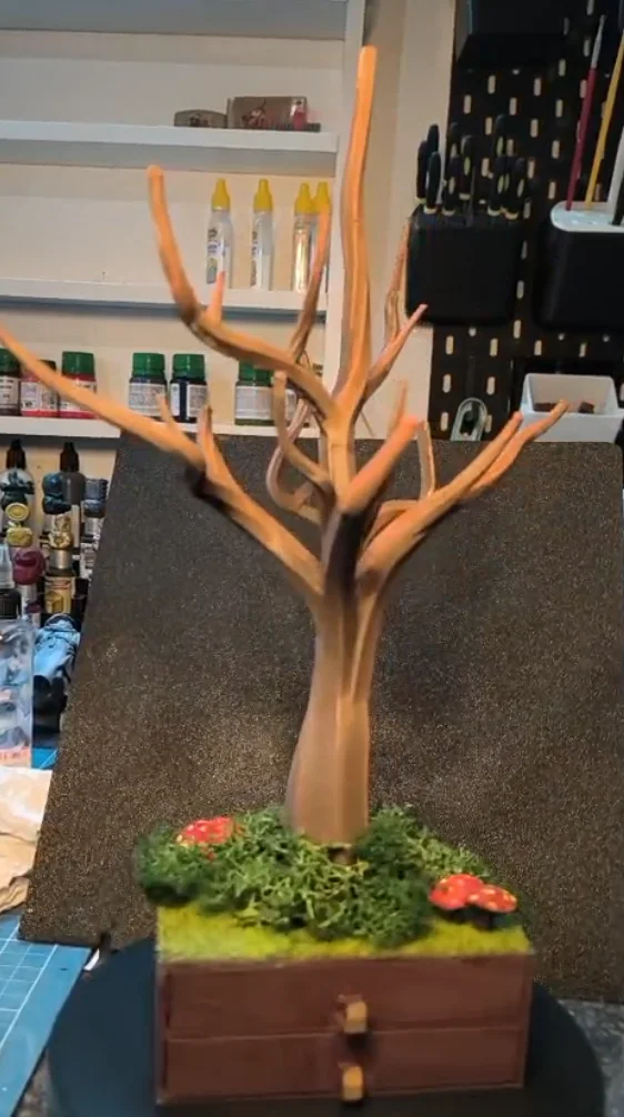 Porta brinco arvoré seca